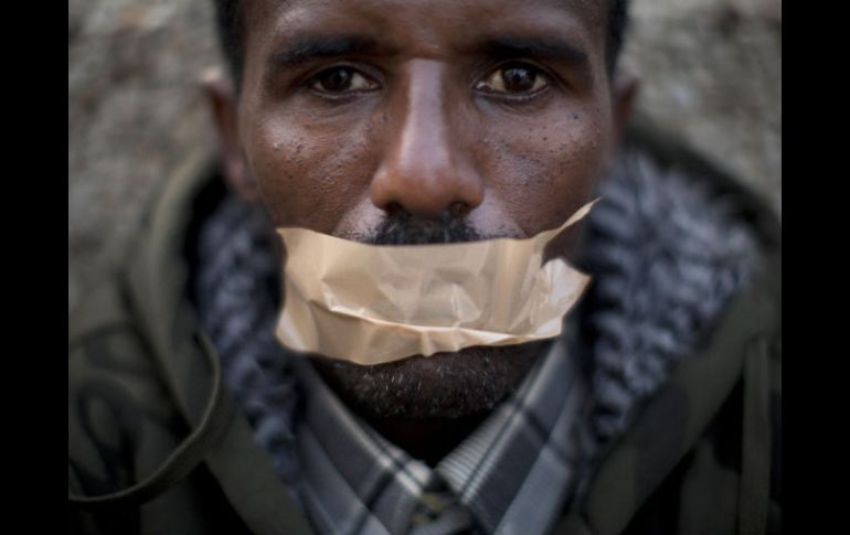 Amnistía Internacional considera que la represión más flagrante ha sido la de la libertad de expresión y reunión. AFP /