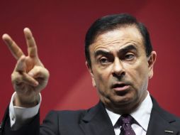 El titular del grupo Nissan-Renault, Carlos Ghosn presenta su propuesta en Davos para mejora del mercado automotriz. ARCHIVO /