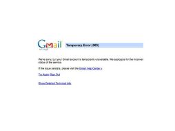 El error en Gmail ha molestado a sus usuarios. ESPECIAL /