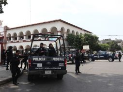 Elementos federales realizan recorridos en distintas zonas del municipio. NTX /