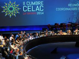 La Cumbre de la Celac será inaugurada el 28 de enero en la mañana y luego los mandatarios tendrán un encuentro a puertas cerradas. EFE /