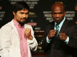 Bradley defenderá su título ante Pacquiao, la que será su segunda pelea. ARCHIVO /