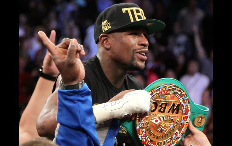 Floyd 'Money' Mayweather se caracteriza por un estilo defensivo en el ring. ARCHIVO /