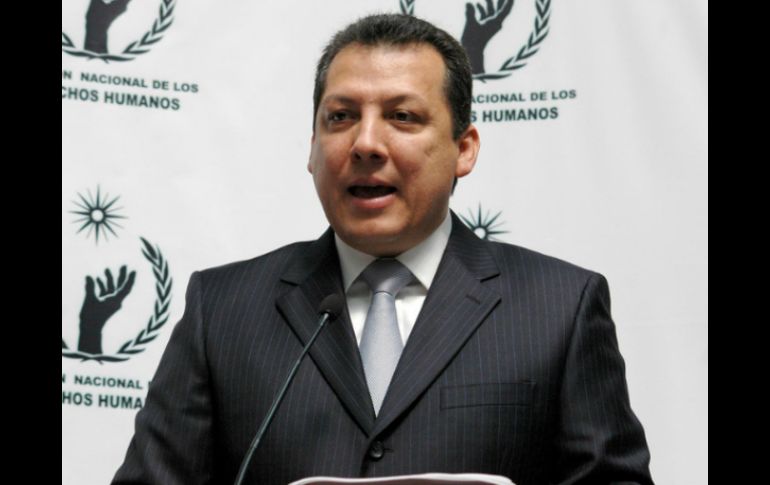 Raúl Plascencia Villanueva ofrece su informe anual de labores. ARCHIVO /