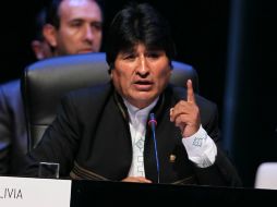 Evo Morales señala que con la medida se lograría una verdadera seguridad mundial. EFE /