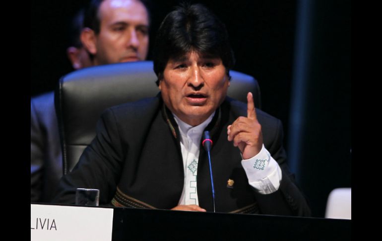 Evo Morales señala que con la medida se lograría una verdadera seguridad mundial. EFE /
