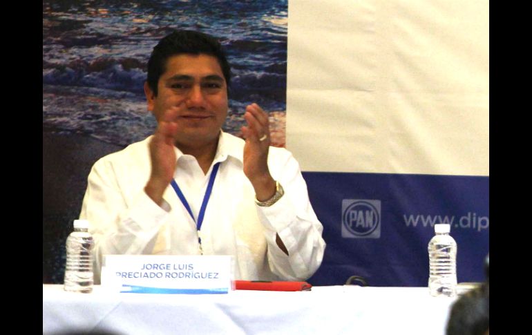 Jorge Luis Preciado se encuentra en la región por su participación en la reunión plenaria del PAN. ARCHIVO /