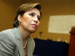 Rosario Robles indica que buscan cambiar el destino de las compras de comida chatarra a alimentación de calidad. ARCHIVO /