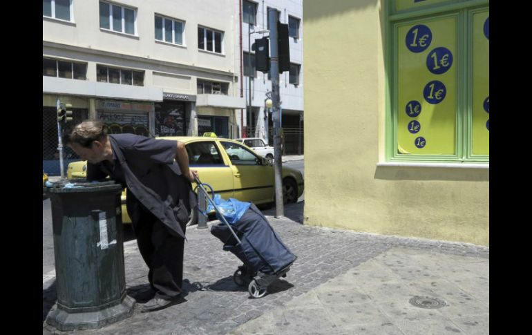 Grecia sigue siendo el país más afectado por la cesantía. ARCHIVO /