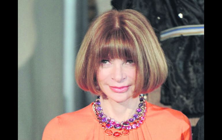 Anna Wintour. Nació en Reino Unido en 1949; dirige Vogue desde 1988. AFP /