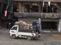 Treinta y tres de las víctimas murieron en el barrio de Tarik al Bab, en el este de Alepo. EFE /