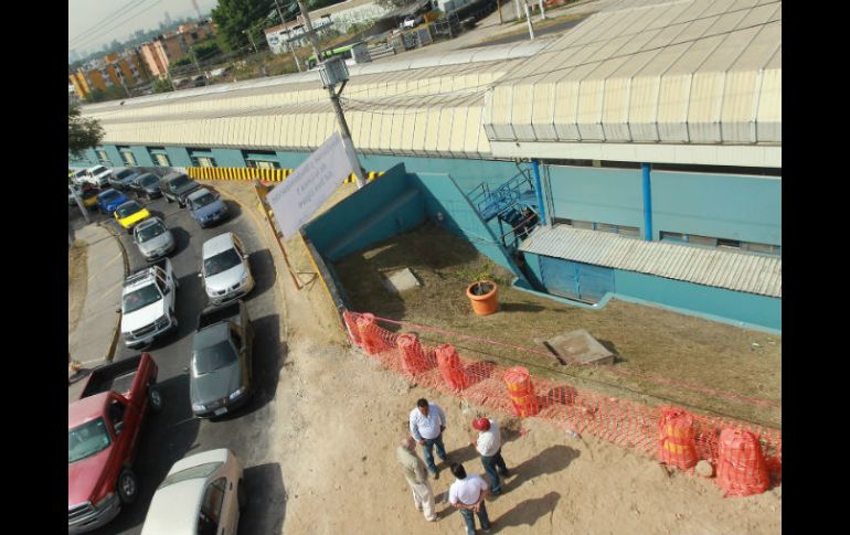 Desde ayer comenzaron los trabajos para ampliar la Línea 1 del Tren Ligero.  /