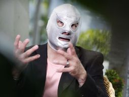 El luchador comenta que el proyecto con Guillermo Arriaga se encuentra detenido. NTX /