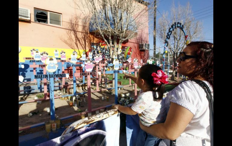 El 5 de junio de 2009, el incendio en la guardería ABC dejó un saldo de 49 niños muertos y más de 70 con lesiones. ARCHIVO /