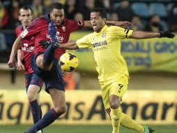 El delantero atraviesa un gran momento con el Submarino Amarillo. EFE /