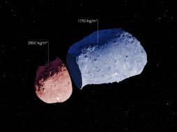 El trabajo se basa en observaciones y mediciones de un asteroide con forma de cacahuete y de algo más de 500 metros de longitud. AFP /