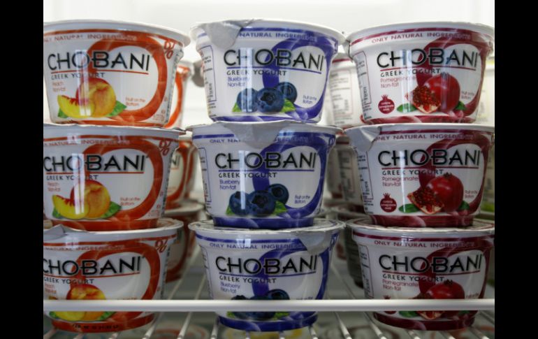 El yogurt griego Chobani es el alimento oficial del equipo estadounidense en los Juegos Olímpicos de Invierno Sochi 2014. AP /