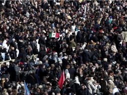 En mayo de 2011 más de 1.5 millones de personas participaron en la beatificación de Karol Wojtyla, presidida por el Papa Benedicto XVI. ARCHIVO /