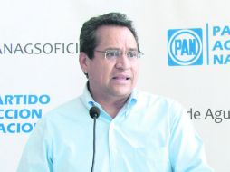 Juan Manuel Oliva anticipa un frente común por la dirigencia nacional del blanquiazul. NTX /