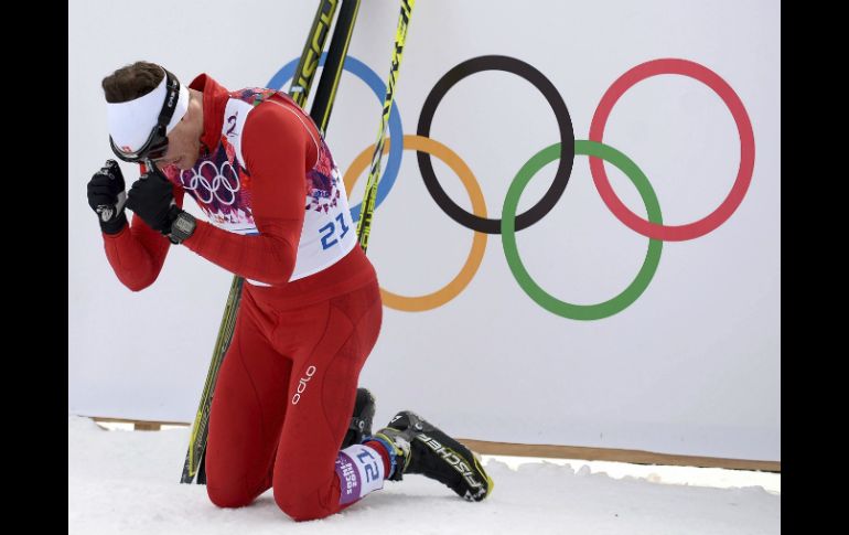 Dario superó al actual campeón de la prueba y de nuevo es el rey. AFP /