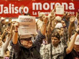 El Movimiento de Regeneración Nacional ha cobrado velocidad como fuerza política. ARCHIVO /