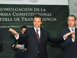 Califican la medida de Peña Nieto como: 'es un gran avance en la consolidación de la democracia en México'. EFE /