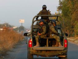 Destacan que la paz es resultado de coordinación entre fuerzas federales y estatales. AP /