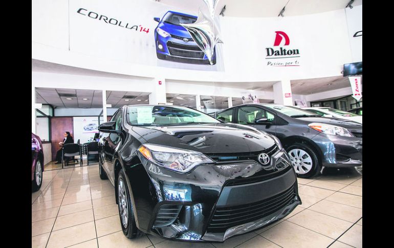 De estreno. El nuevo Corolla 2014 fue presentado en Dalton Toyota el pasado sábado.  /