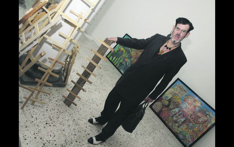 Recuerdo. Kraeppellin previo a la exposición que mostró en el Museo de las Artes en 2007.  /