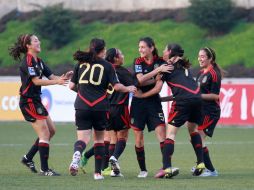 Imagen de la selección  mexicana femenil. ARCHIVO /