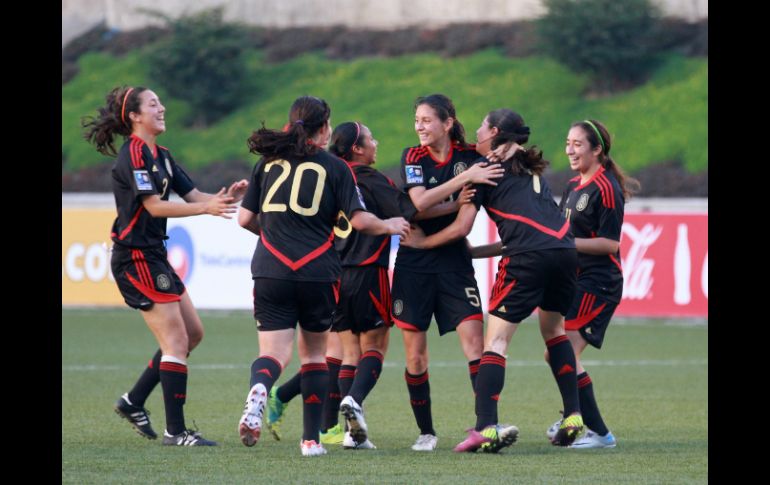 Imagen de la selección  mexicana femenil. ARCHIVO /