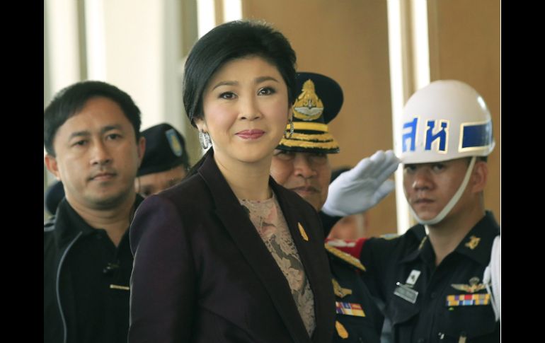 Yingluck Shinawatra convoca a elecciones anticipadas para intentar poner fin a las protestas que desde noviembre han causado muertes. EFE /