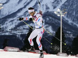 Es la tercer medalla para Fourcade en su carrera dentro de unos Juegos Olímpicos de Invierno. AP /