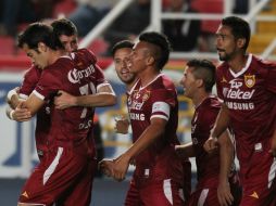 Los zapopanos ocupan la primera posición en el Ascenso MX y son candidatos a subir. STRAFFON IMAGES  /