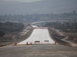 En estos momentos el avance general de las obras del también denominado Libramiento Sur es de una tercera parte.  /