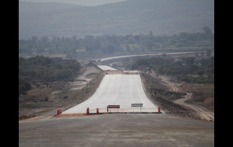 En estos momentos el avance general de las obras del también denominado Libramiento Sur es de una tercera parte.  /