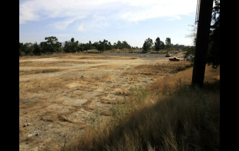 Imagen del terreno donde se construirá el proyecto Puerta Guadalajara. ARCHIVO /