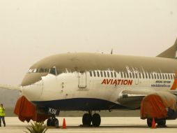 Los aeropuertos fueron cerrados debido a la reducida visibilidad y al peligro que la ceniza significa para el motor de las aeronaves. EFE /