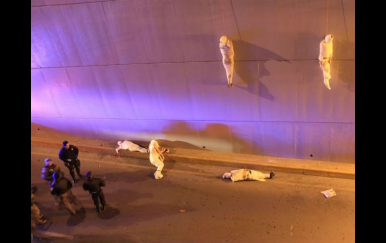 La fotografía 'Victimas del crimen organizado' fue captada en Saltillo, Coahuila. Foto: worldpressphoto.org. ESPECIAL /