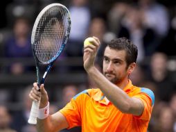 El tenista, Marin Cilic, buscará su segunda final del año. EFE /