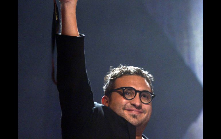 Alonso Ruizpalacios, director de la película ganadora de Mejor Ópera Prima. AFP /