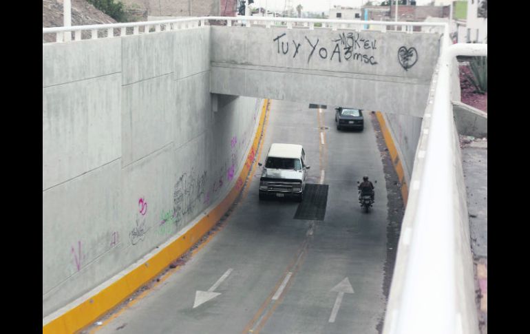 Los trabajos del Nodo Vial Las Juntas se mantienen detenidos por falta de recursos.  /