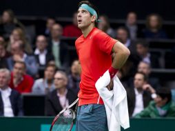 Del Potro, se encuentra en recuperación por una molestia en la muñeca izquierda. EFE /