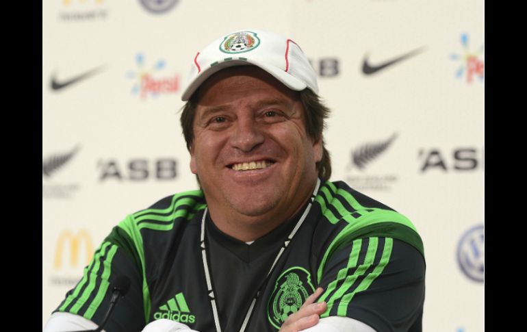 Herrera no descarta que México pueda llegar a ser campeón. MEXSPORT /