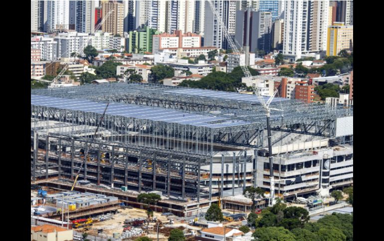 Las obras en dicho lugar aún no están concluidas y se decía que podían ser sacados del juego. AFP /