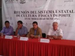 118 directores de deporte del Estado de Jalisco estuvieron presentes en la reunión.  /