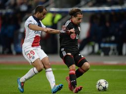 Andrés Guardado, vestido con la playera del Bayern Leverkusen, fue llamado por el 'Piojo' Herrera. AFP /