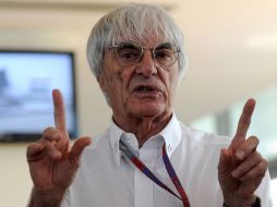 Ecclestone enfrenta otro proceso en Alemania donde se le acusa de soborno. AFP /