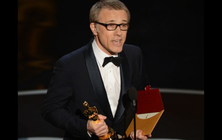 El año pasado Waltz se llevó su segundo Oscar por Actor de Reparto por 'Django unchained'. ARCHIVO /