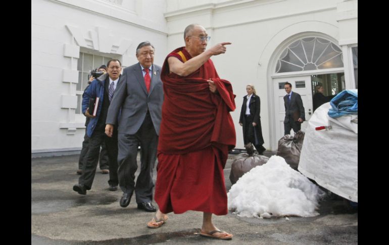 La reunión entre Barack Obama y el Dalai Lama no es abierta a la prensa. AP /